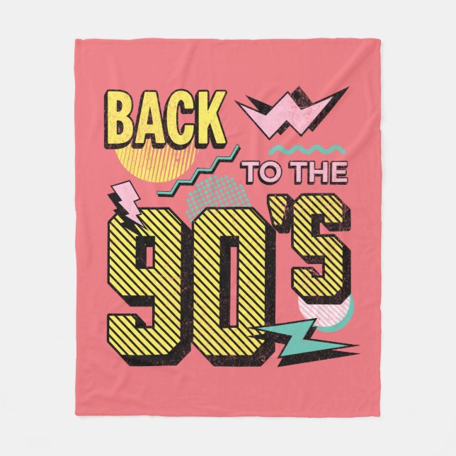Cobertor De Velo De volta aos anos 90 (Frente)