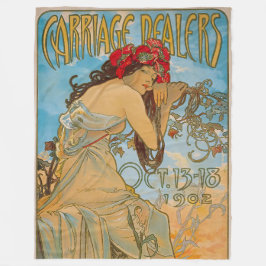 Cobertor De Velo Dealers de carruagem por Alphonse Mucha (1902)