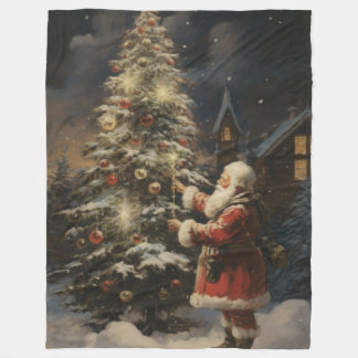 Cobertor De Velo Deck the Halls Heirloom Christmas Blanket