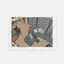 décor art Fleece Blanket do DesignCenter