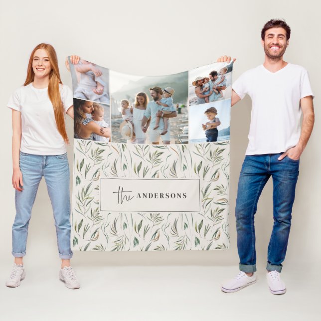 Cobertor De Velo Decor botânico multicamada natural (In Situ)