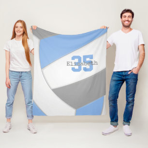 Cobertor De Velo decor de sala de vôlei de cinzas brancas