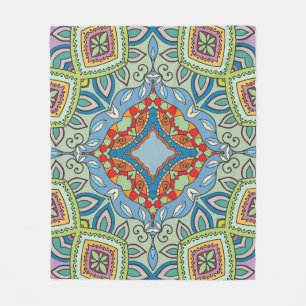 Cobertor De Velo Decorative hand drawn seamless pattern. Colorful a
