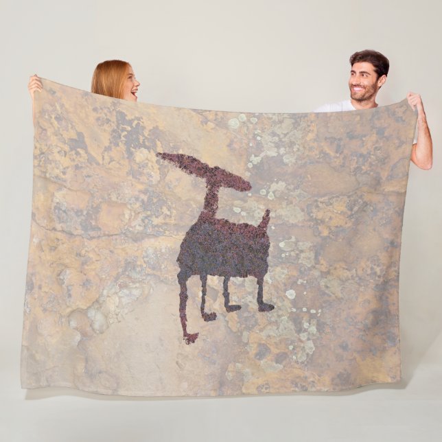 Cobertor De Velo Deer Petrogliph Rinconada Canyon NM (In Situ)