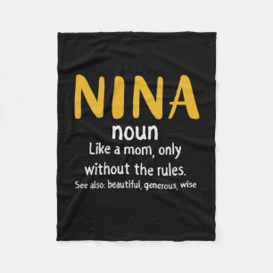 Cobertor De Velo Definição da Arte Mãe Nina