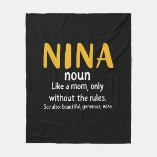 Cobertor De Velo Definição da Arte Mãe Nina