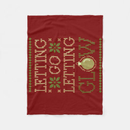 Cobertor De Velo Deixando Ir Deixando Férias Brilhantes