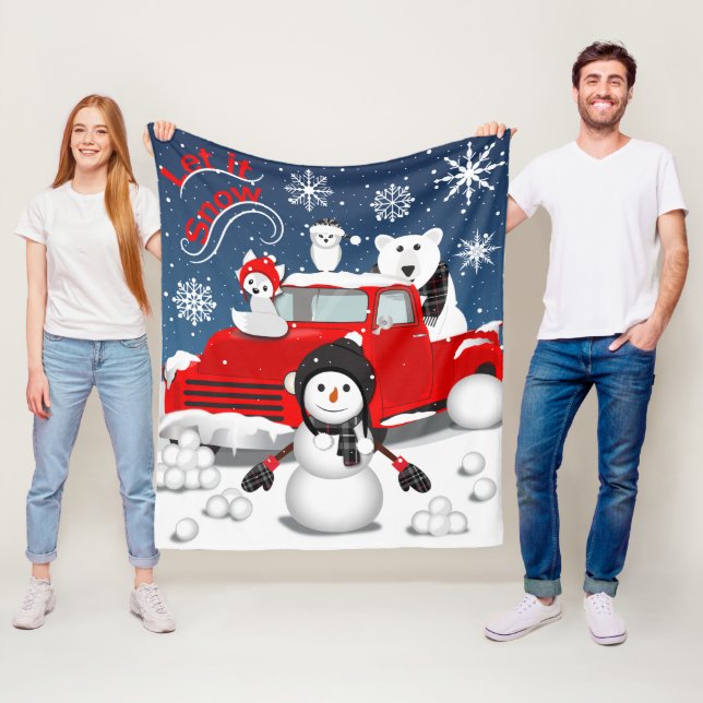 Cobertor De Velo Deixe-o nevar (In Situ)