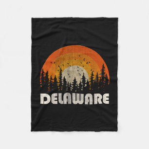 Cobertor De Velo Delaware - natureza engraçada vintage caminhada 60