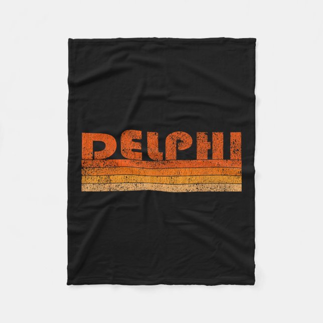 Cobertor De Velo Delphi Grécia Vintage Retro (Frente)