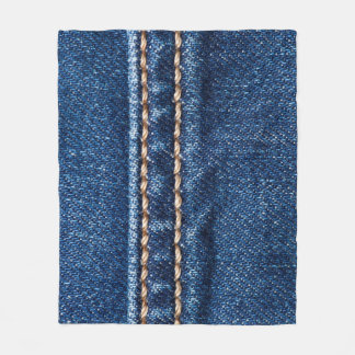 Cobertor De Velo Densidade com títulos: a textura do jeans fechado.