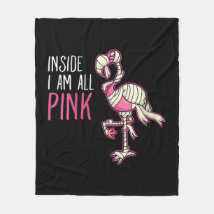 Cobertor De Velo Dentro I Am All Pink Flamingo Funny Flamingo