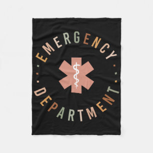 Cobertor De Velo Departamento De Emergência Enfermeira De Emergênci