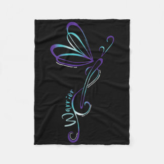 Cobertor De Velo Depressão Suicida Dragonfly Prevenção Sensibilizaç