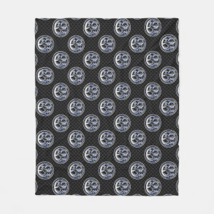 Cobertor De Velo Descanso de dragão cromo em Impressão de fibra de