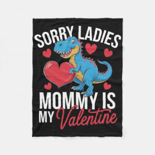 Cobertor De Velo Desculpe Senhoras Mamãe É Meu Namorado Amor Coraçã