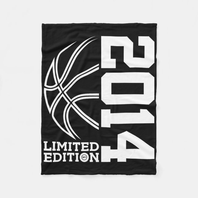 Cobertor De Velo Desde 2014, Birthday Bysketbyll Limited, Edição 20 (Frente)