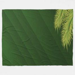 Cobertor De Velo Desenho de Folha de Palmeira Tropical Verde