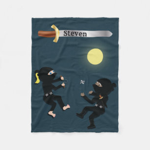Cobertor De Velo Desenhos animados Ninja conhecido feito sob