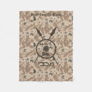 Cobertor De Velo Desert Maccabee Shield E Spears