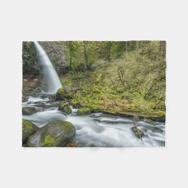 Cobertor De Velo Desfiladeiro do Rio Columbia, Ponytail Falls (Frente (Horizontal))