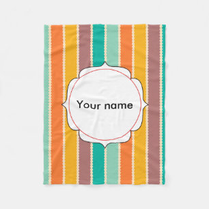 Cobertor De Velo Design abstrato de linhas Rhombus