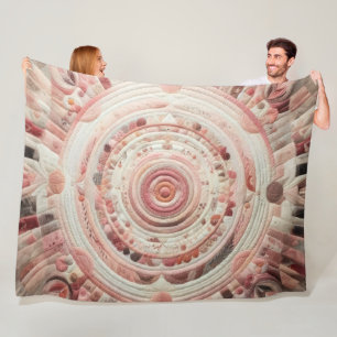 Cobertor De Velo Design abstrato enfileirado