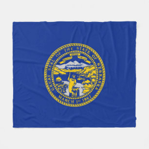 Cobertor De Velo Design da bandeira do estado de Nebraska