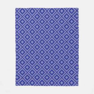 Cobertor De Velo Design de Bandana Azul