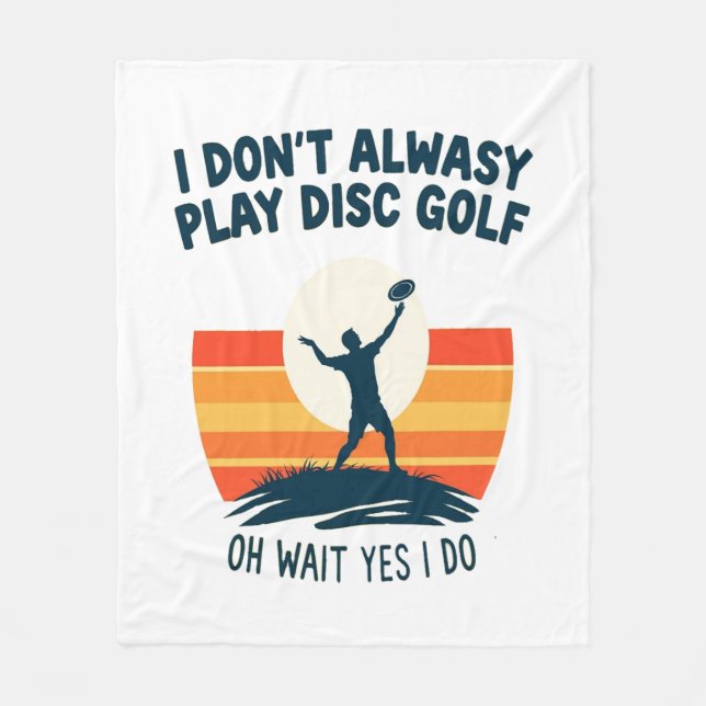 Cobertor De Velo Design de Camisa de Camisa de Golfe de Disco (Frente)