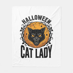 Cobertor De Velo Design de Camisa de Gato Preto Vintage Dama do Gat