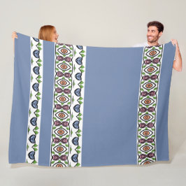 Cobertor De Velo Design de Coração Azul