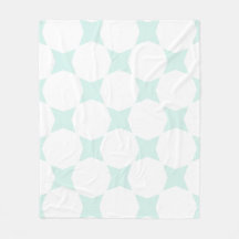Design de Estrela Pastel Branco Macio e Verde Cian