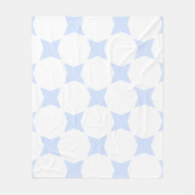 Design de Estrelas em Pastel Branco e Azul Bebê