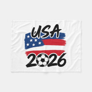 Cobertor De Velo Design de Futebol EUA 2026
