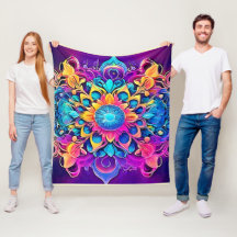 Design de Mandala Psicodélico