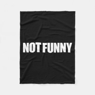 Cobertor De Velo Design de Meme de Citação de Humor Sarcástico Não