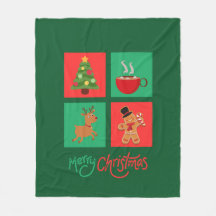 design de natal vermelho e verde