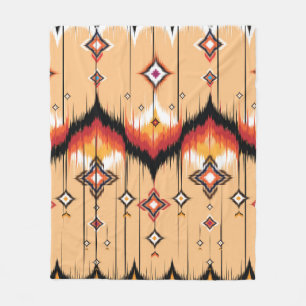 Cobertor De Velo Design de padrão geométrico abstrato, geo Ikat