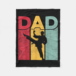 Cobertor De Velo Design de Pai - Dia dos Pais Artes Marciais Taekwo