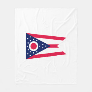 Cobertor De Velo Design de Sinalizador do Estado de Ohio