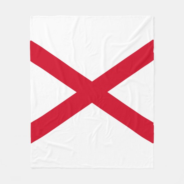 Cobertor De Velo Design de Sinalizador do Estado do Alabama (Frente)