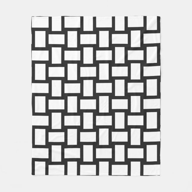 Cobertor De Velo Design de Tear Pitch Pastel e Branco (Frente)