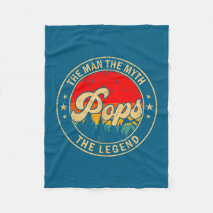 Cobertor De Velo Design de Vintage Lenda Mito Homem Pops