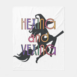 Cobertor De Velo Design de Witchcore HEXING AND VEXING