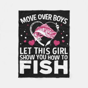 Cobertor De Velo Design Divertido de Pesca para Meninas Mulheres Pe