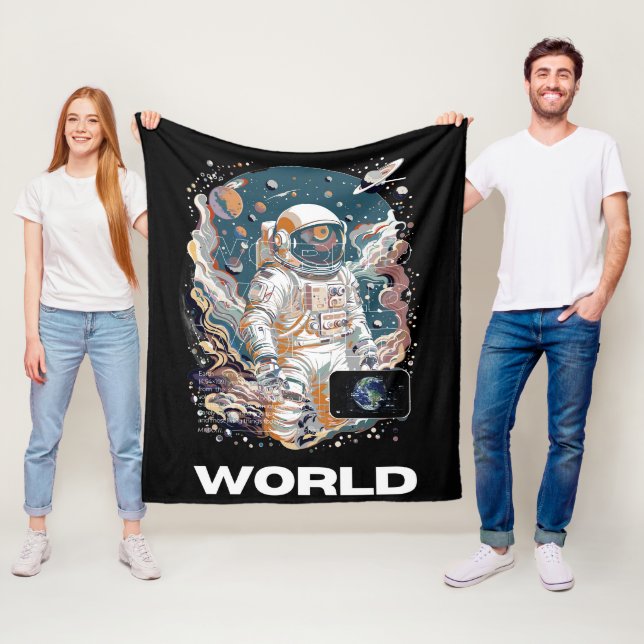 Cobertor De Velo Design do Astronauta Mundial (In Situ)