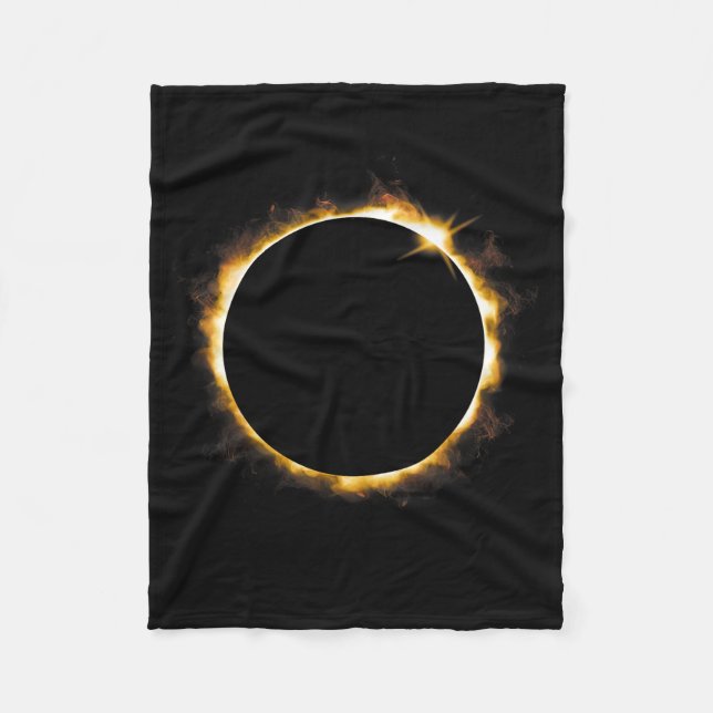 Cobertor De Velo Design do Eclipse Solar de 21 de Agosto de 2017 (Frente)