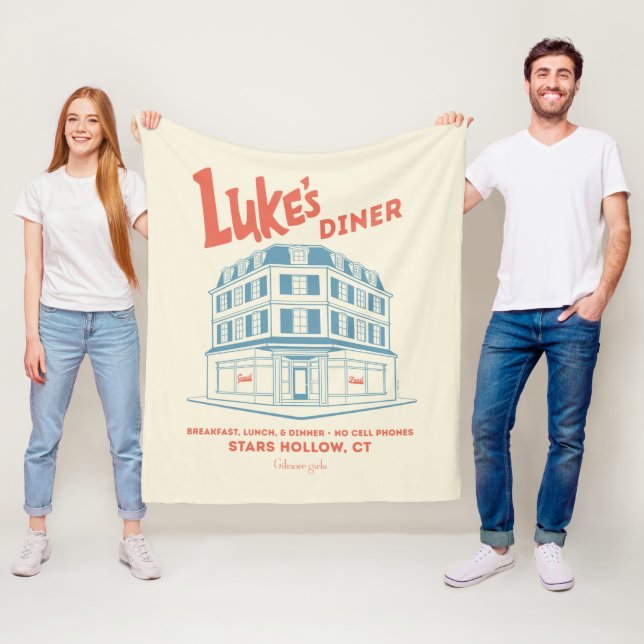 Cobertor De Velo Design do Luke’s Diner Stars Hollow (In Situ)
