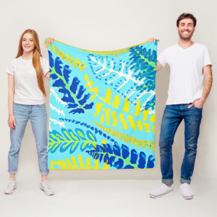 Cobertor De Velo Design Floral vibrante